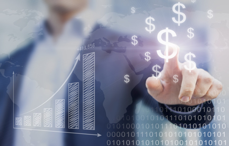 pressing various dollar signs