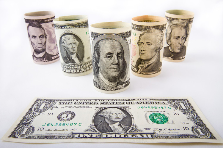 dollar rolls and stacks