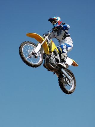 dirtbike jump